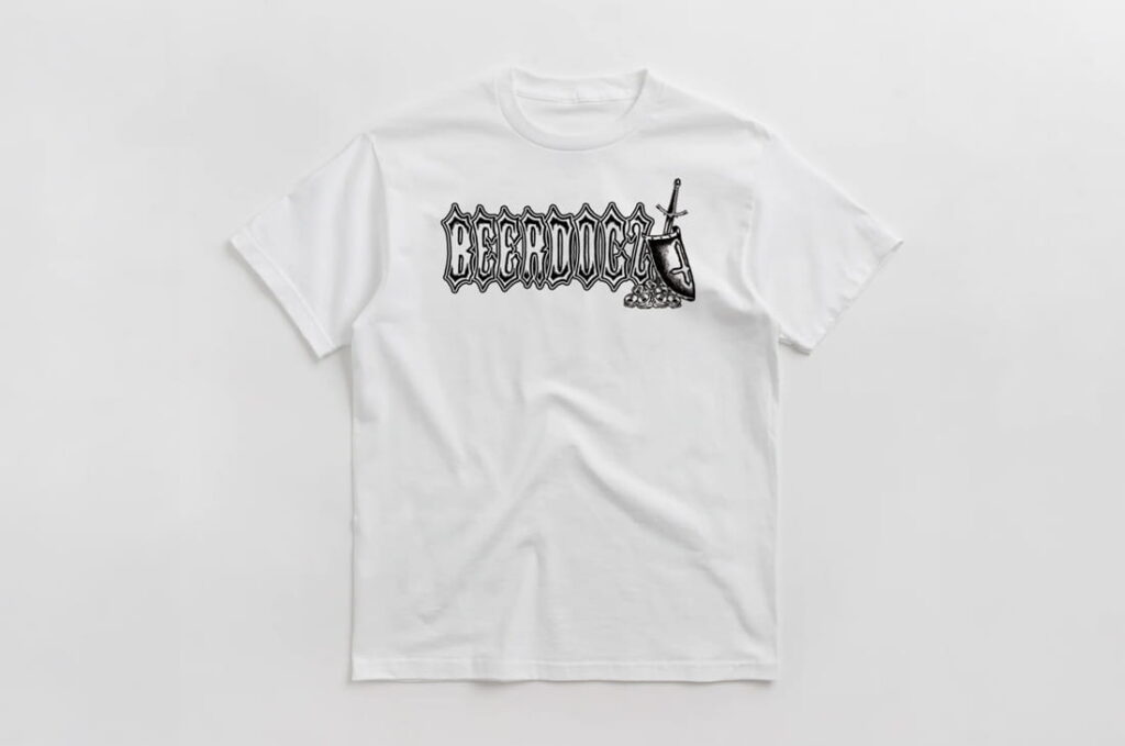 Ilustración y diseño de camiseta para Beerdogz