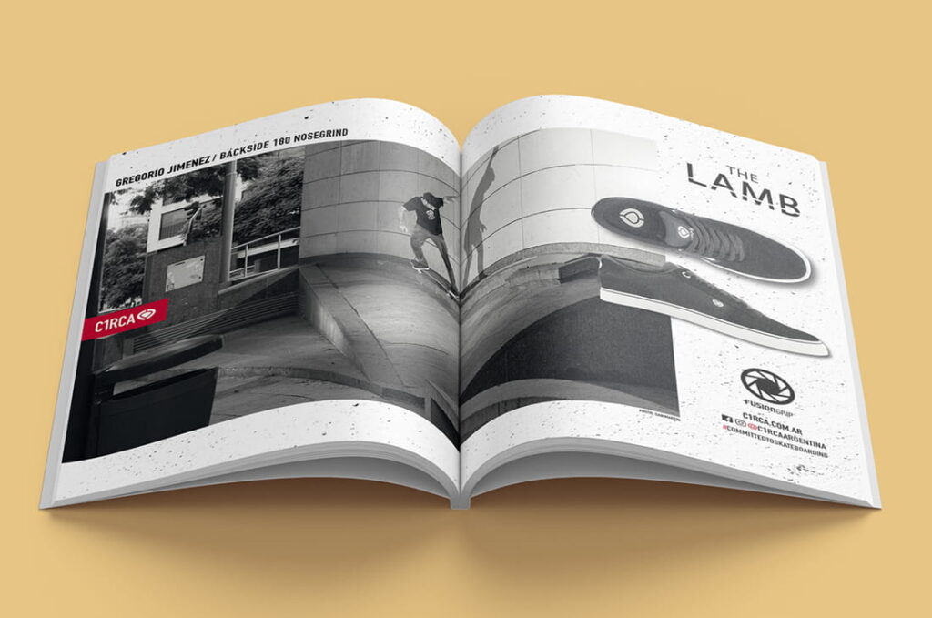 Publicidad para C1rca The Lamb para la revista 7 Capas